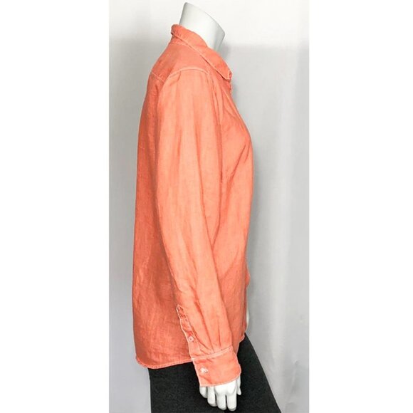 TOMMY BAHAMA Linen Button Down Long Sleeve Top - Picture 2 of 8
